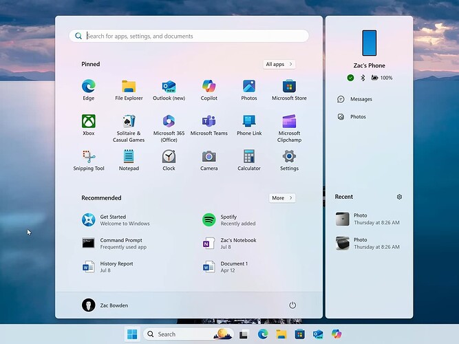 Windows 11 24H2电脑连接手机