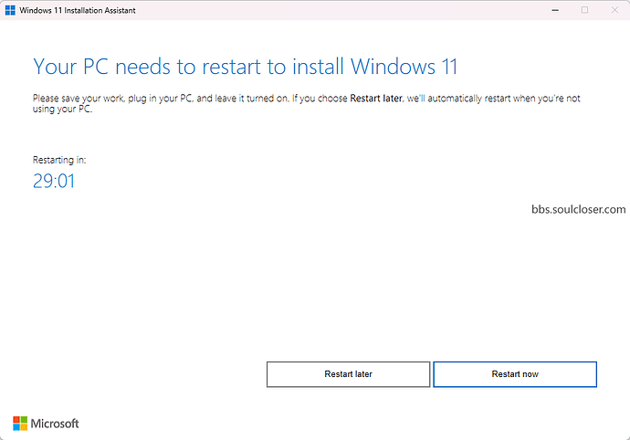 重启安装Windows 11 24H2
