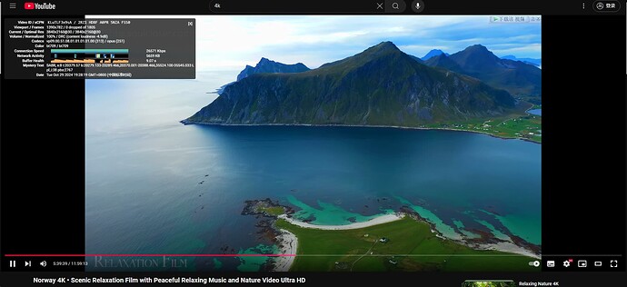 AWS Lightsail YouTube 4K テスト