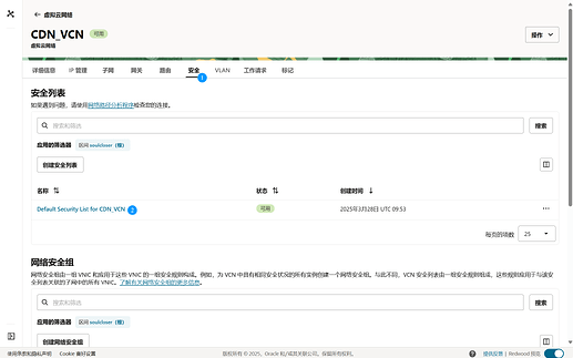 甲骨文修改安全规则