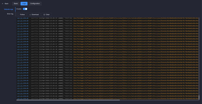 openresety logs